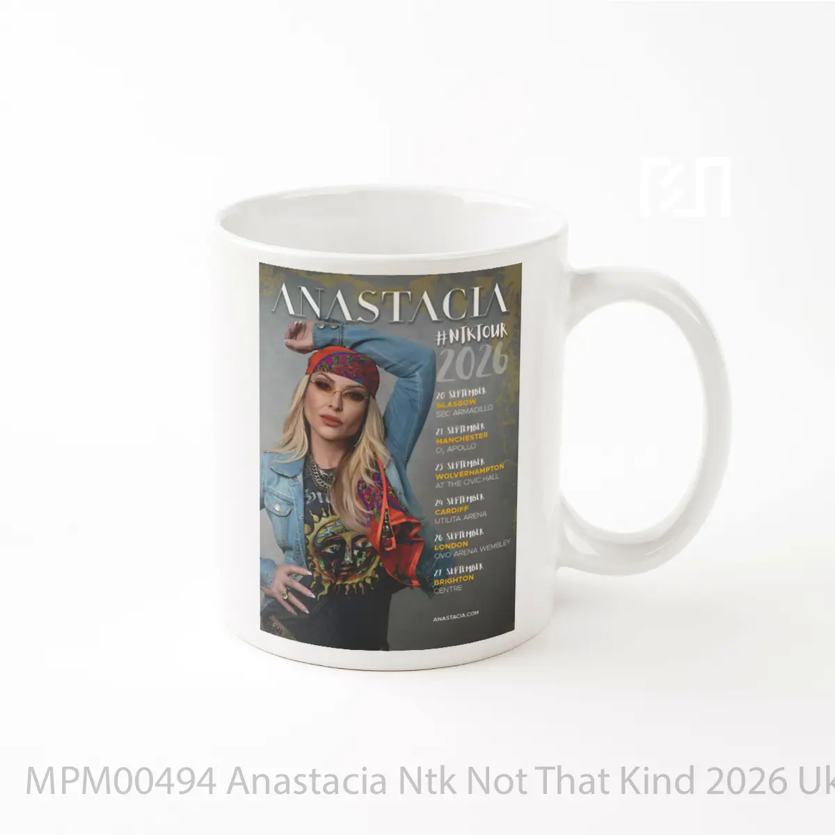 Mug Anastacia Ntk Not That Kind 2026 Uk Tour MPM00494