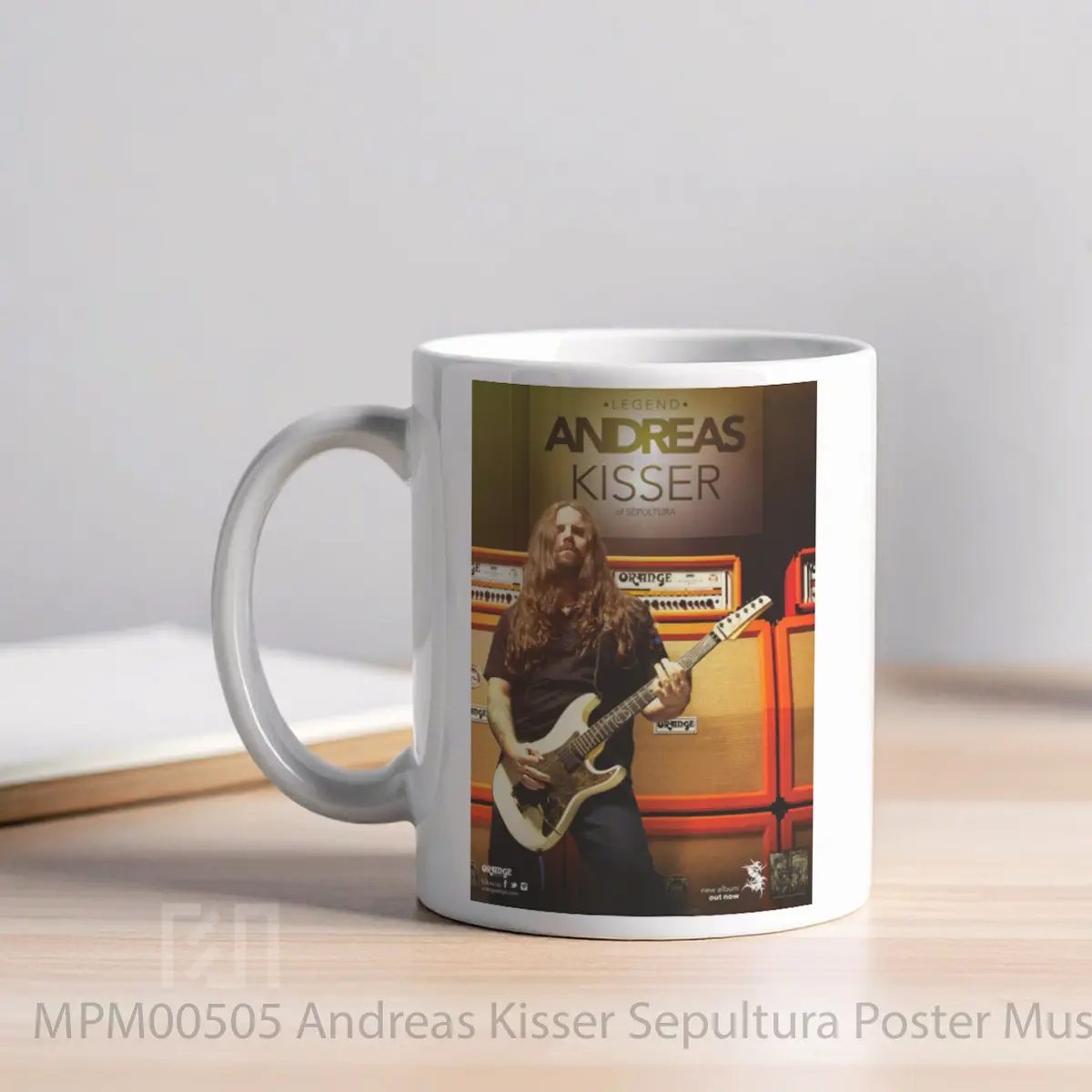 Mug Andreas Kisser Sepultura MPM00505 - All-side / Desain
