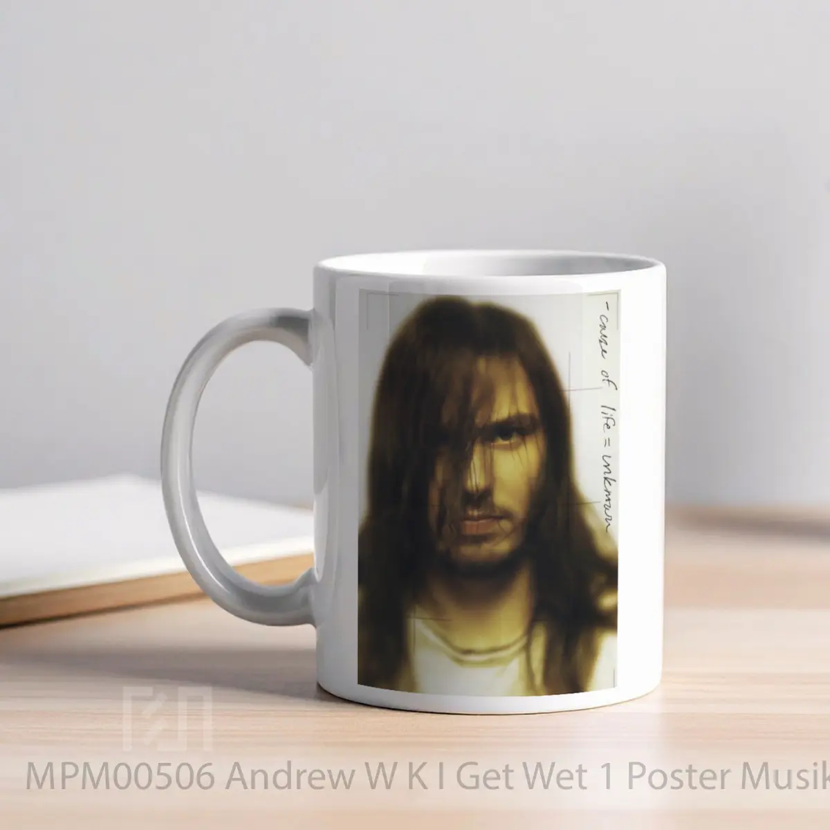 Mug Andrew W K I Get Wet 1 MPM00506 - All-side / Desain