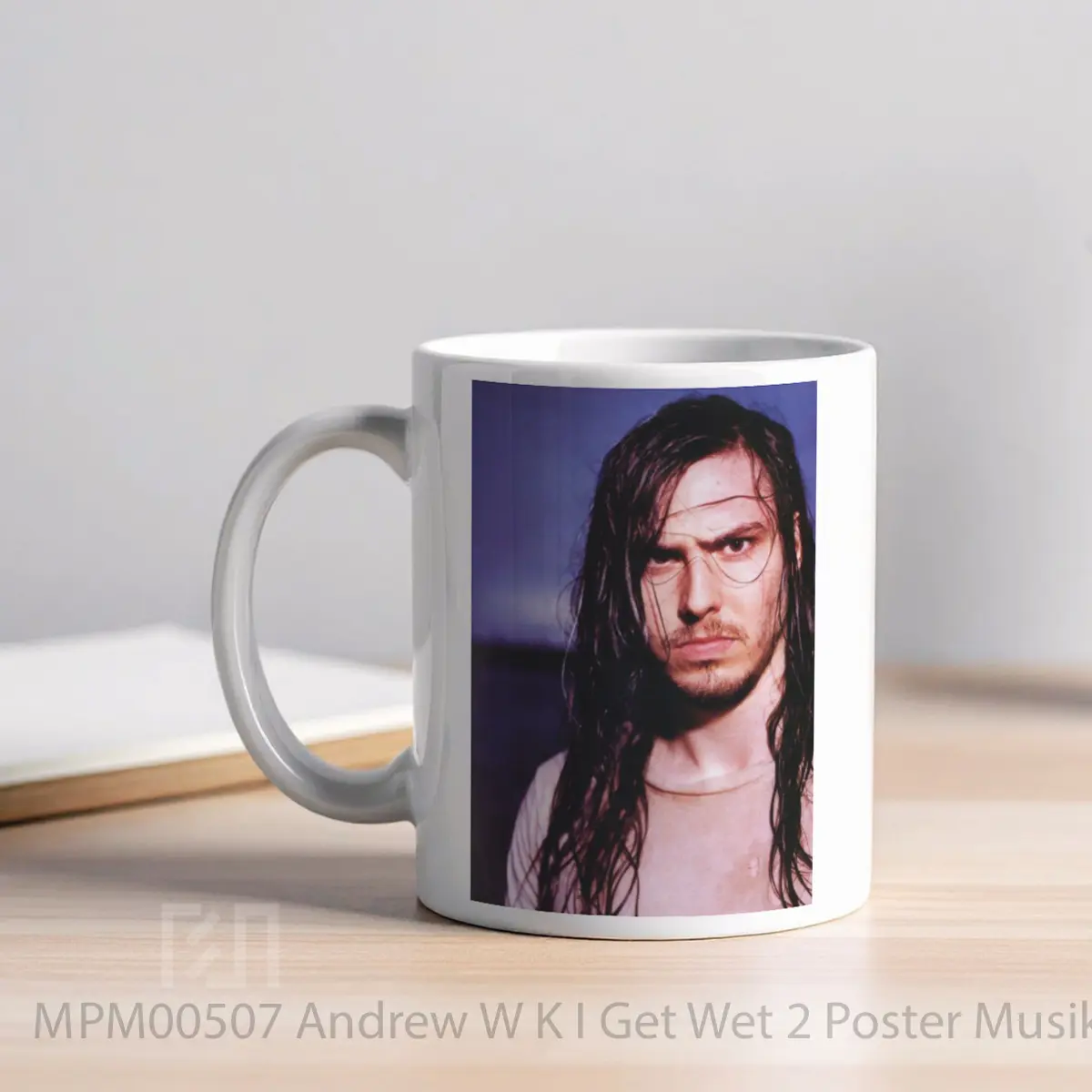 Mug Andrew W K I Get Wet 2 MPM00507 - All-side / Desain