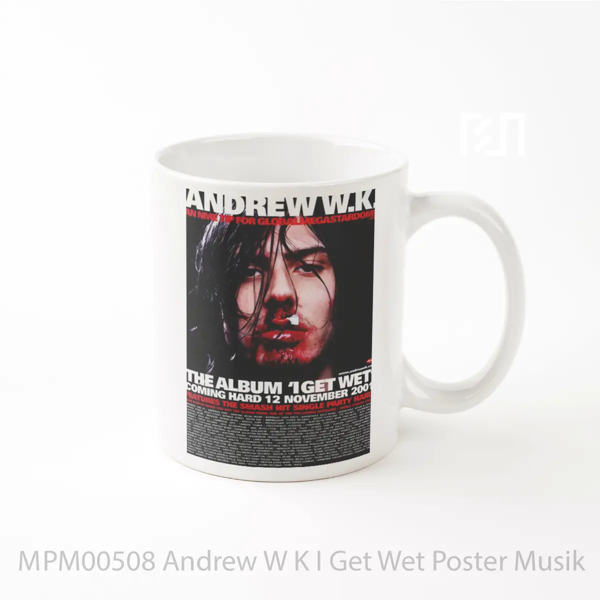 Mug Andrew W K I Get Wet MPM00508