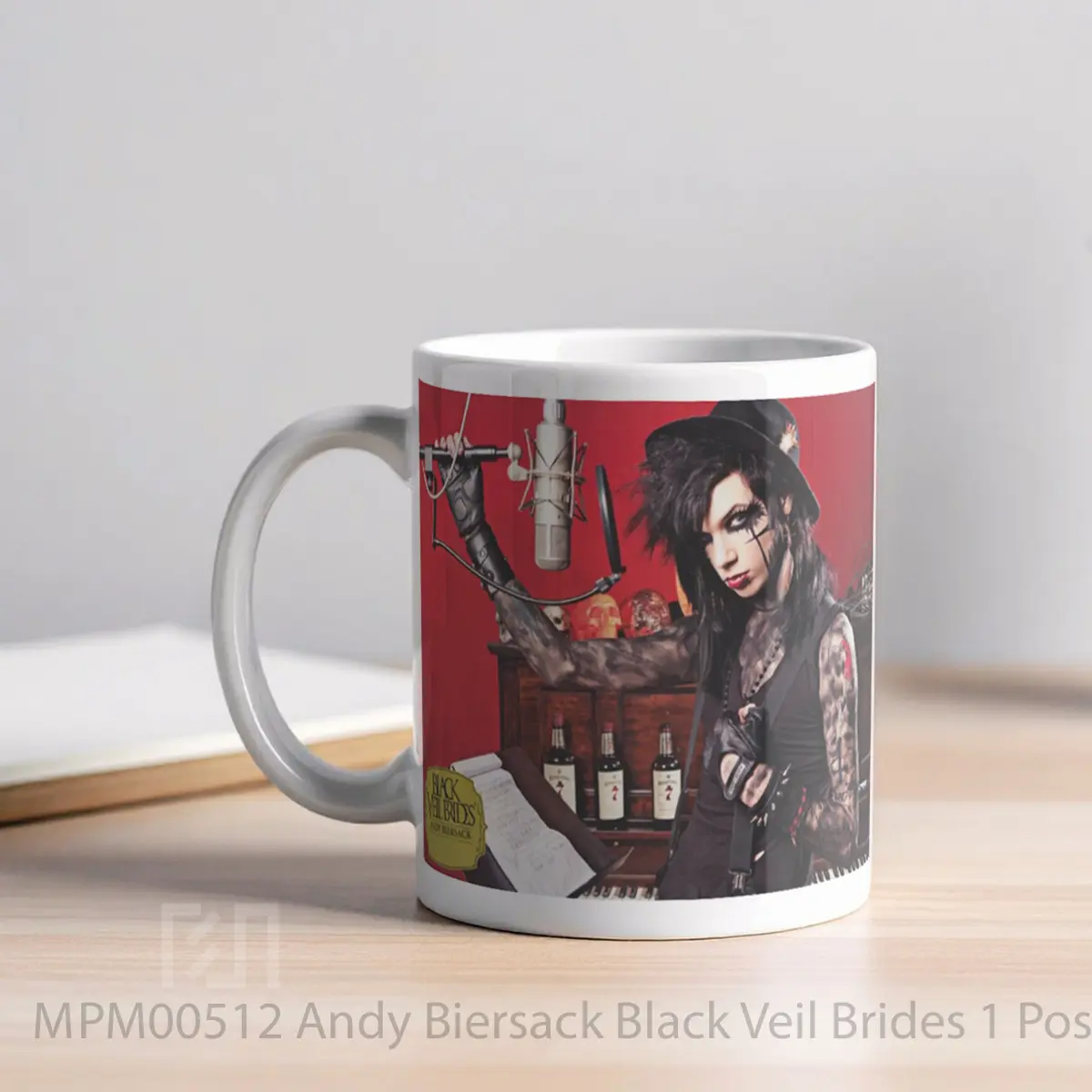 Mug Andy Biersack Black Veil Brides 1 MPM00512 - All-side / Desain