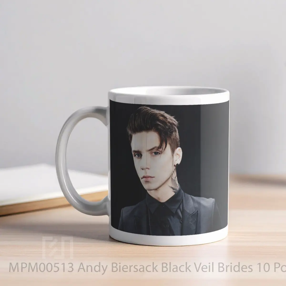 Mug Andy Biersack Black Veil Brides 10 MPM00513 - All-side / Desain