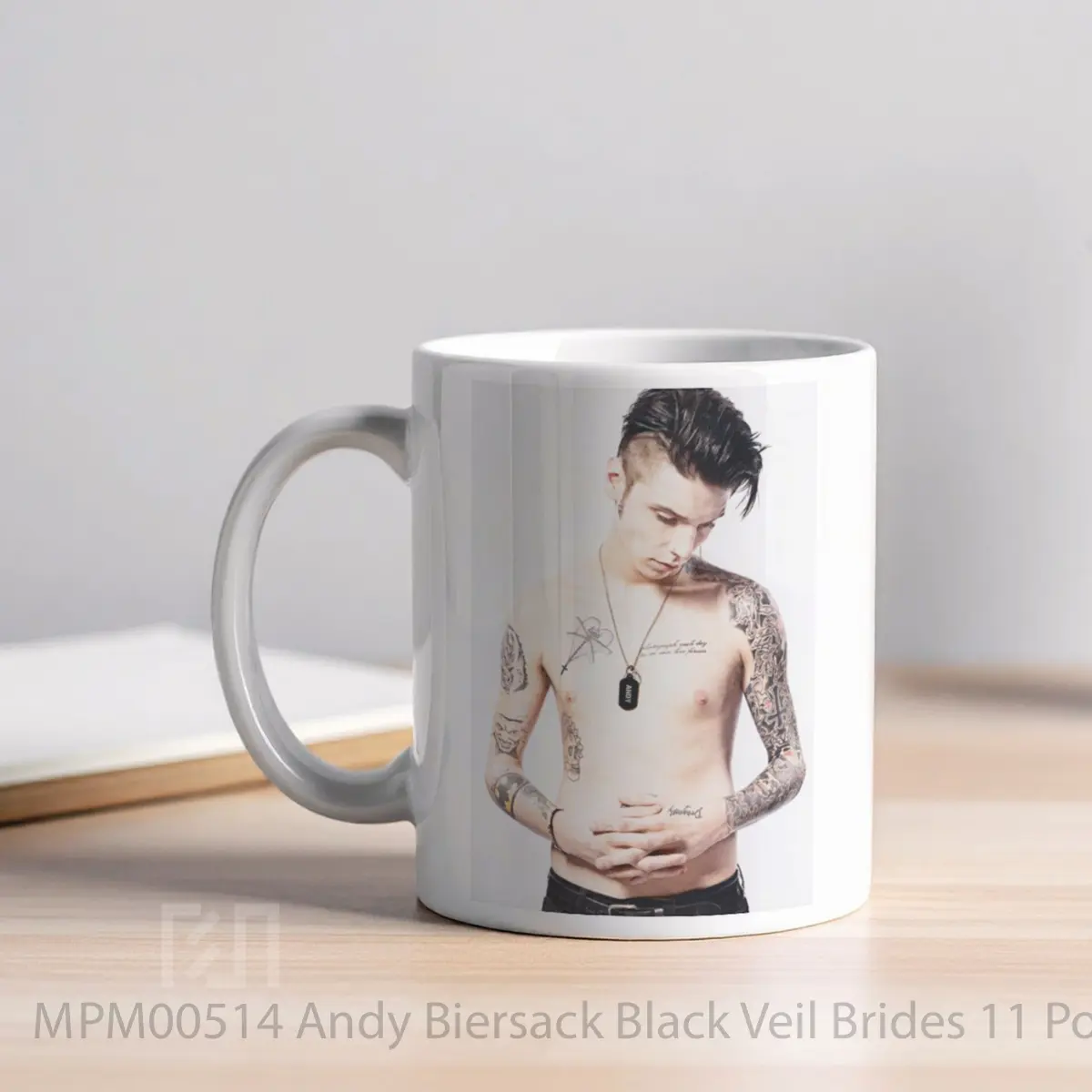 Mug Andy Biersack Black Veil Brides 11 MPM00514 - All-side / Desain