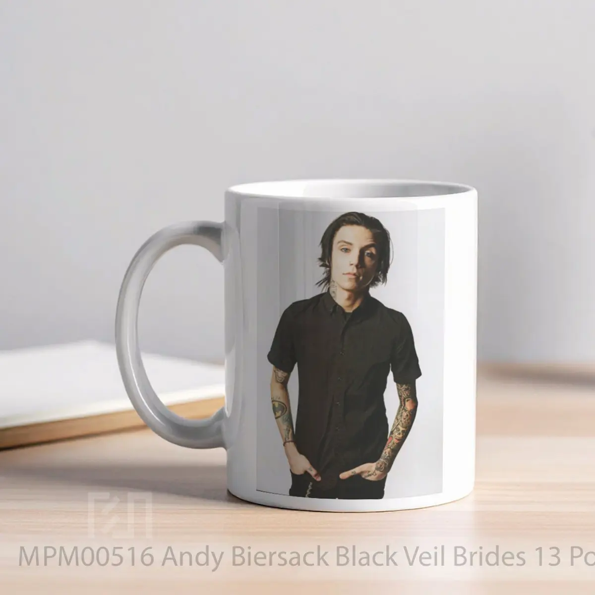 Mug Andy Biersack Black Veil Brides 13 MPM00516 - All-side / Desain