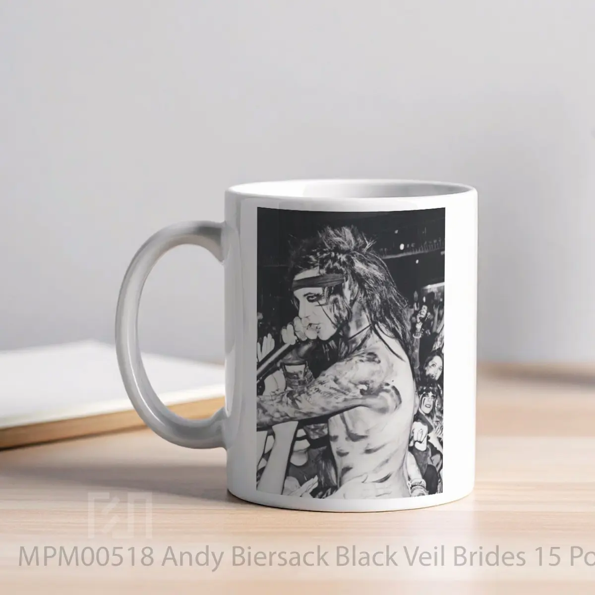Mug Andy Biersack Black Veil Brides 15 MPM00518 - All-side / Desain
