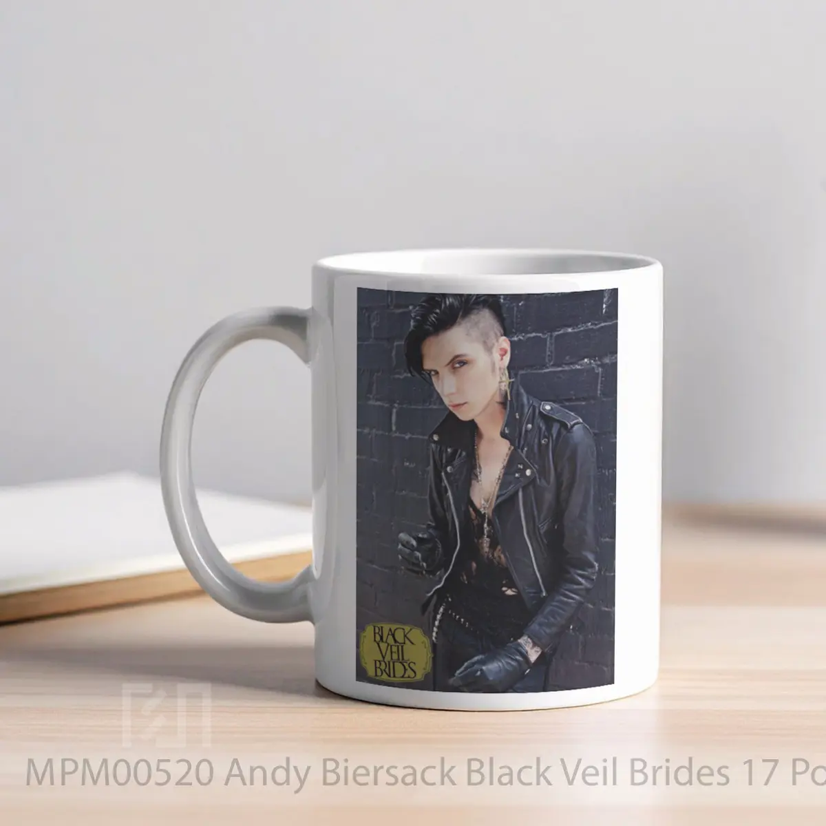 Mug Andy Biersack Black Veil Brides 17 MPM00520 - All-side / Desain