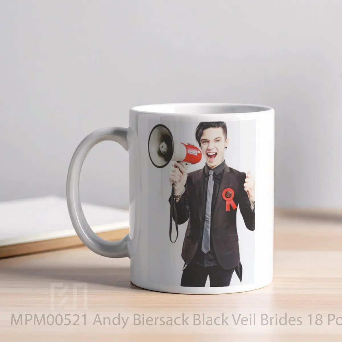 Mug Andy Biersack Black Veil Brides 18 MPM00521 - All-side / Desain