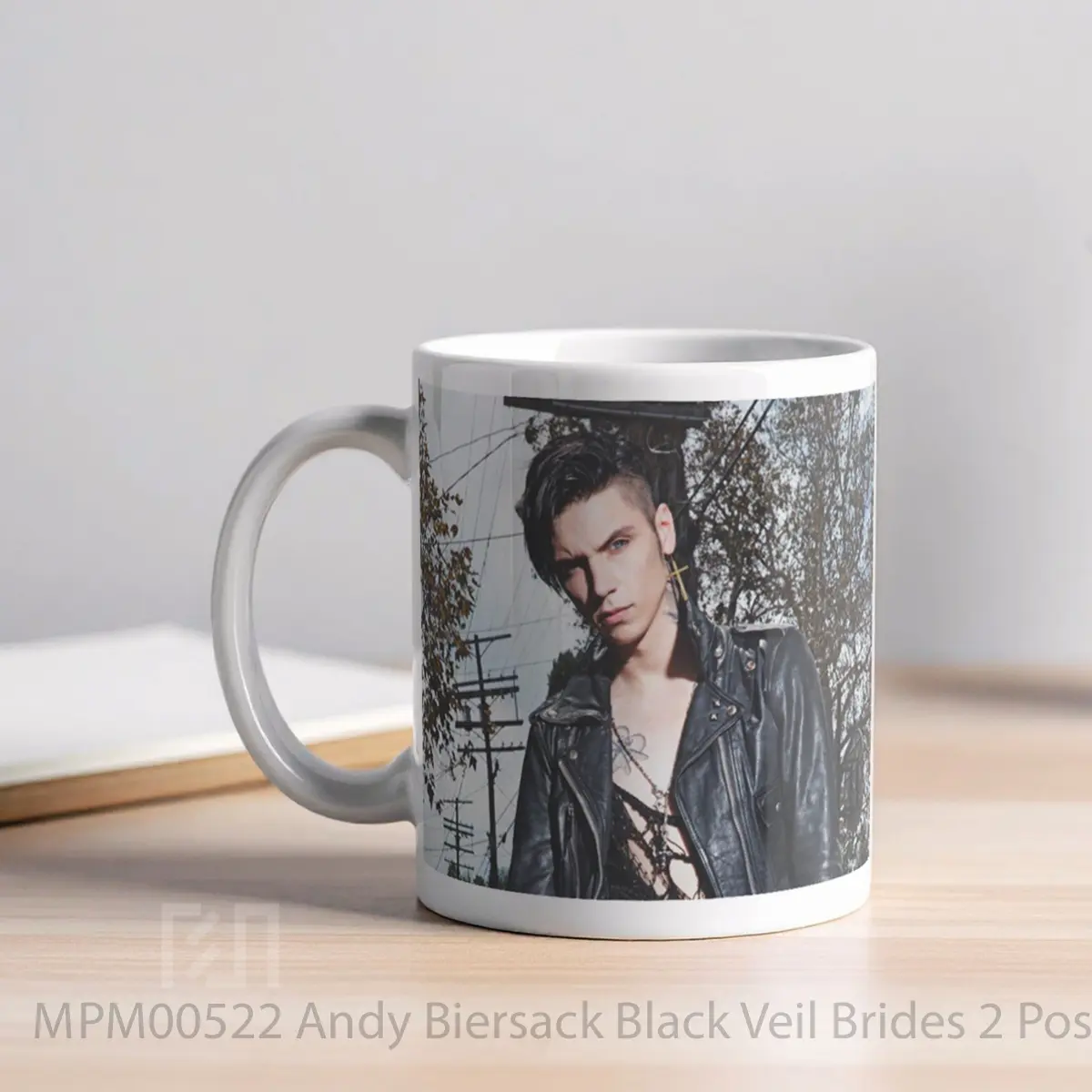 Mug Andy Biersack Black Veil Brides 2 MPM00522 - All-side / Desain