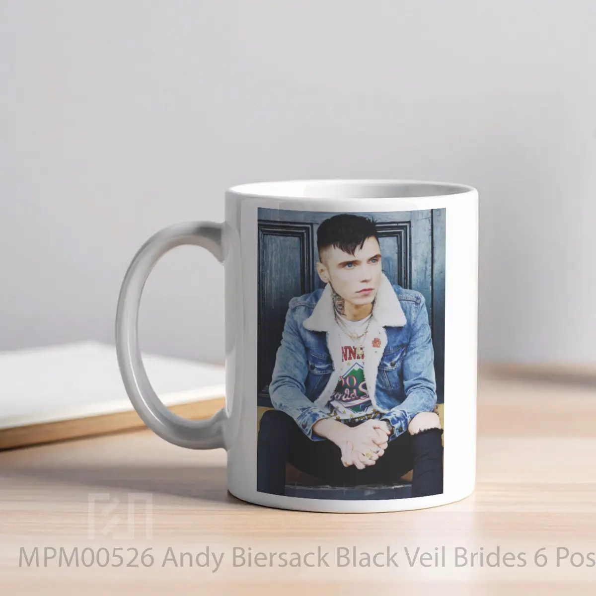 Mug Andy Biersack Black Veil Brides 6 MPM00526 - All-side / Desain