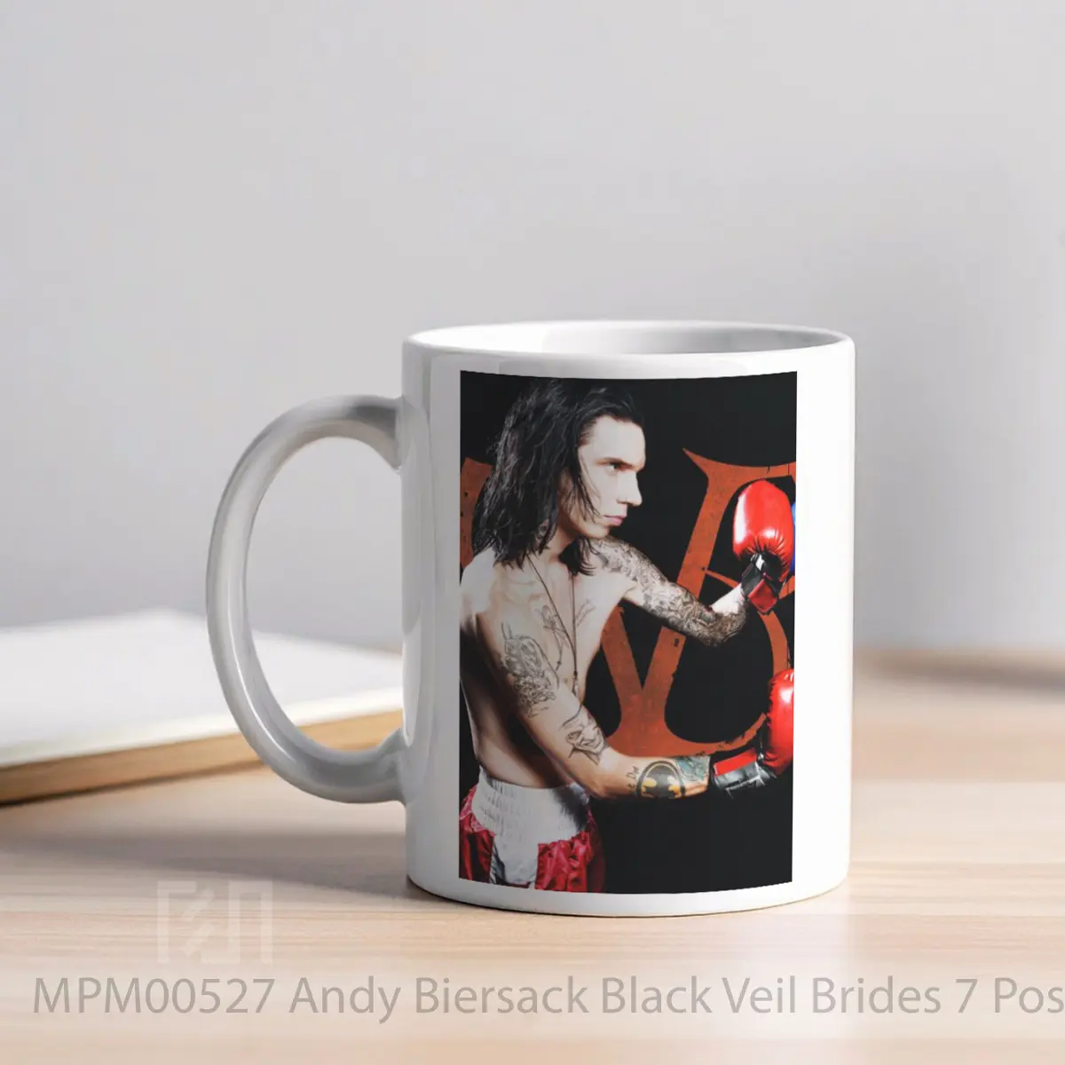 Mug Andy Biersack Black Veil Brides 7 MPM00527 - All-side / Desain