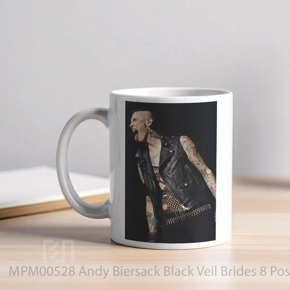 Mug Andy Biersack Black Veil Brides 8 MPM00528 - All-side / Desain