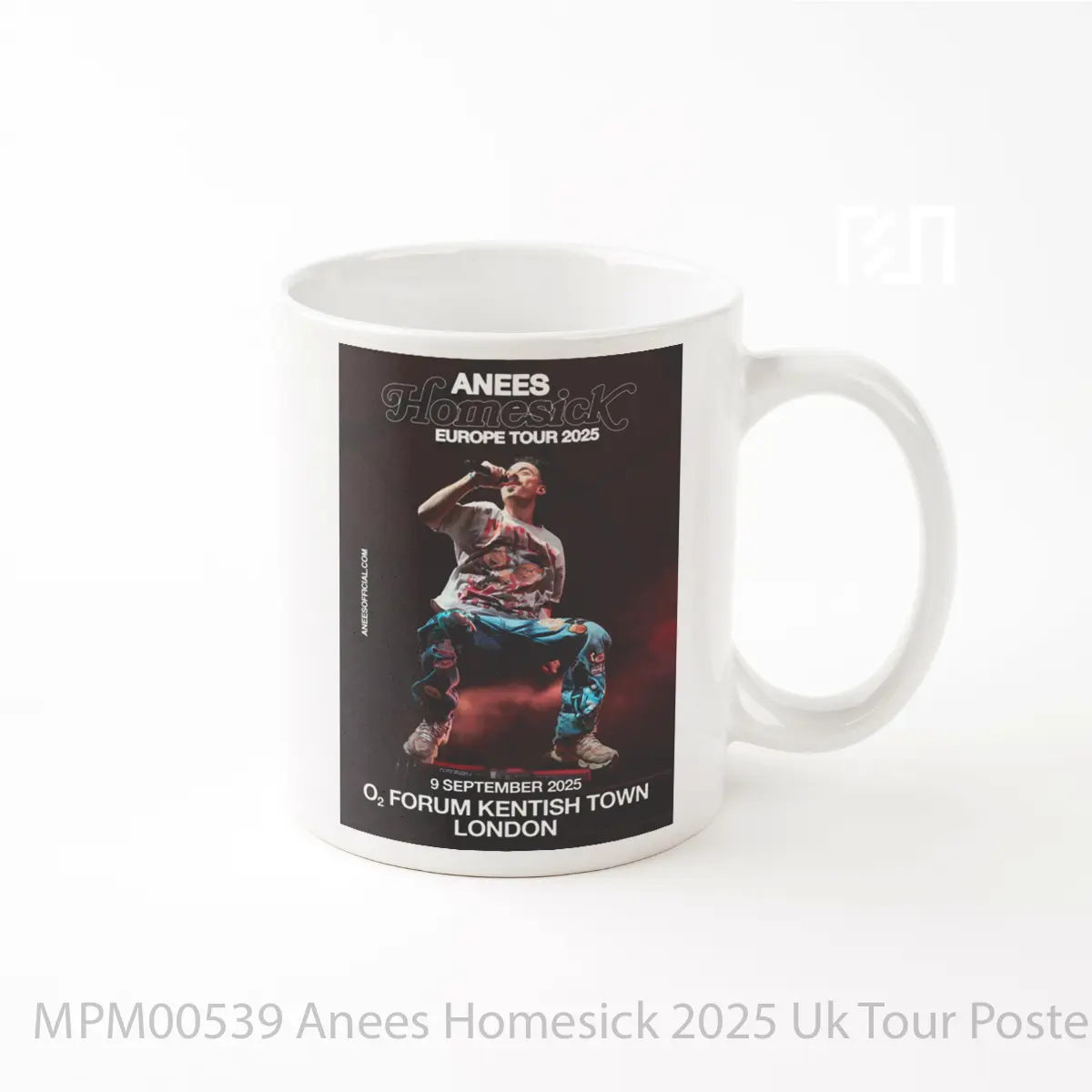 Mug Anees Homesick 2025 Uk Tour MPM00539