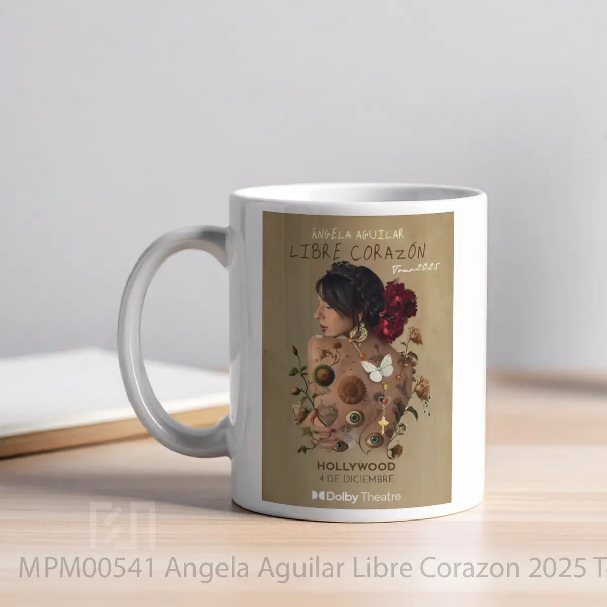 Mug Angela Aguilar Libre Corazon 2025 Tour MPM00541 - All-side / Desain