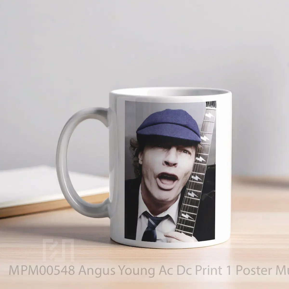 Mug Angus Young Ac Dc Print 1 MPM00548 - All-side / Desain