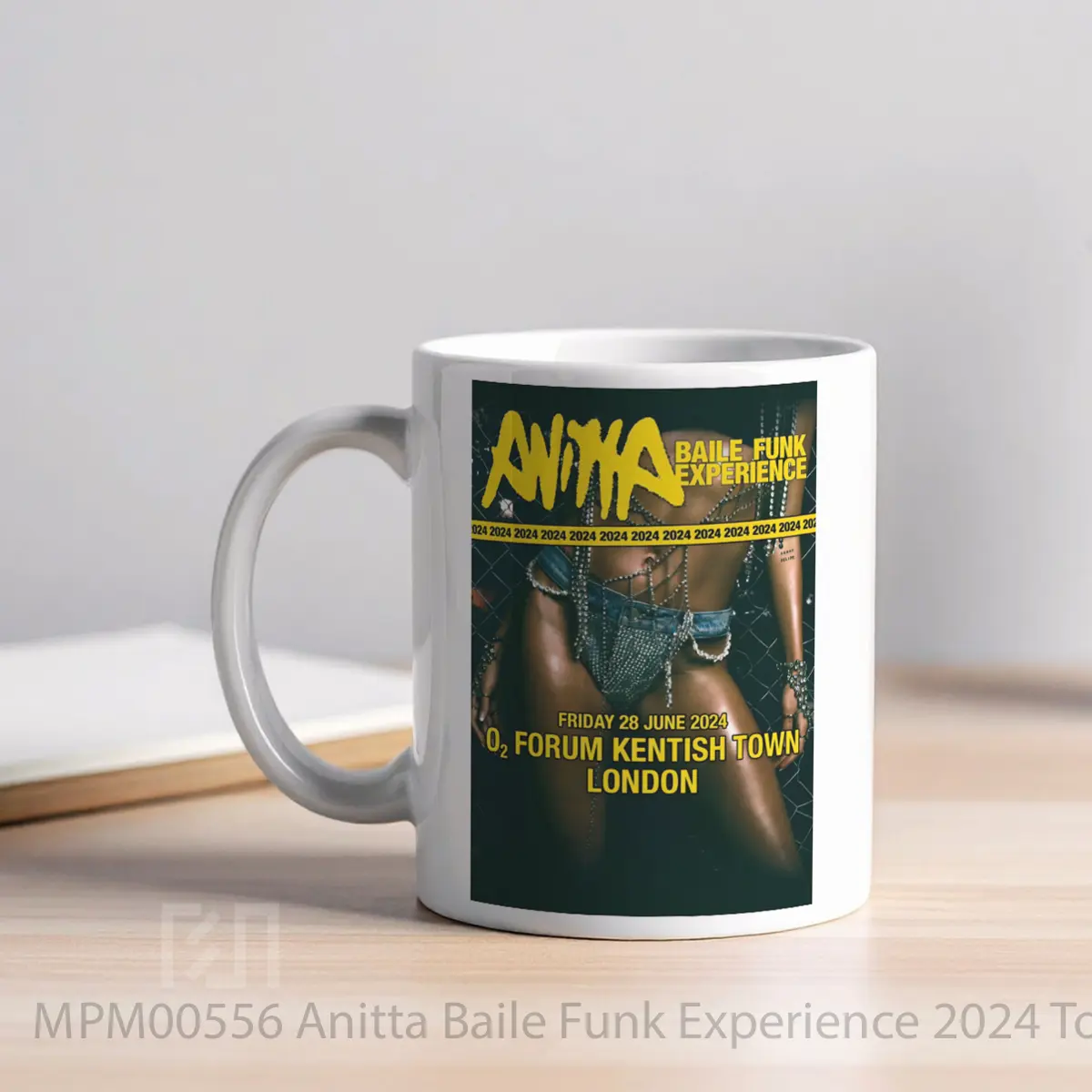 Mug Anitta Baile Funk Experience 2024 Tour MPM00556 - All-side / Desain
