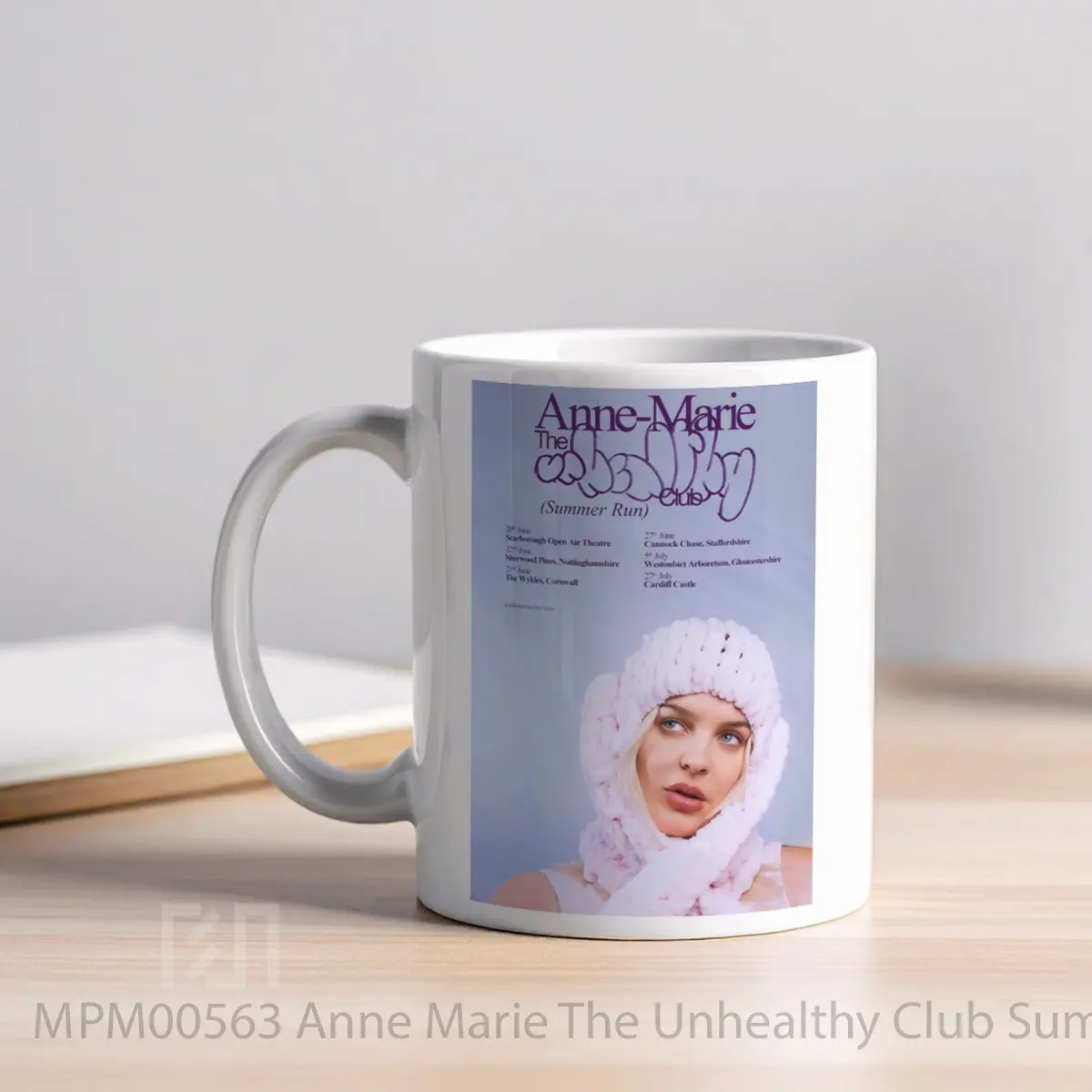 Mug Anne Marie The Unhealthy Club Summer Run 2024 Uk MPM00563 - All-side / Desain