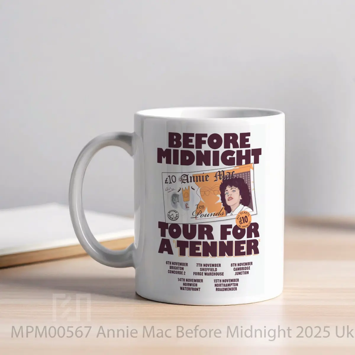 Mug Annie Mac Before Midnight 2025 Uk Tour MPM00567 - All-side / Desain