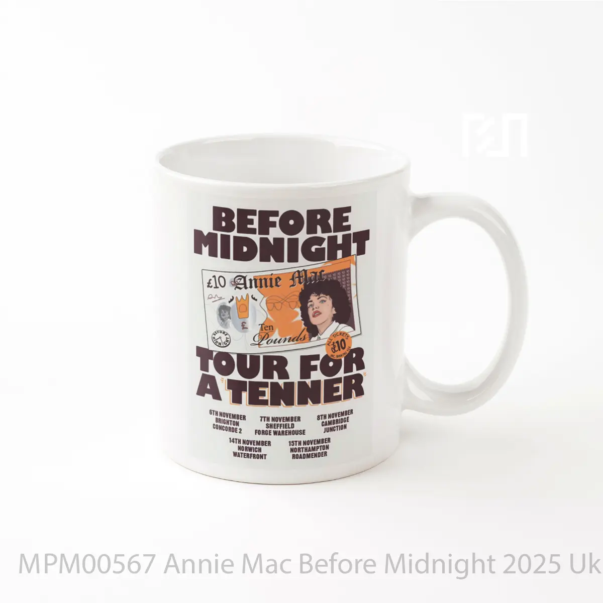 Mug Annie Mac Before Midnight 2025 Uk Tour MPM00567