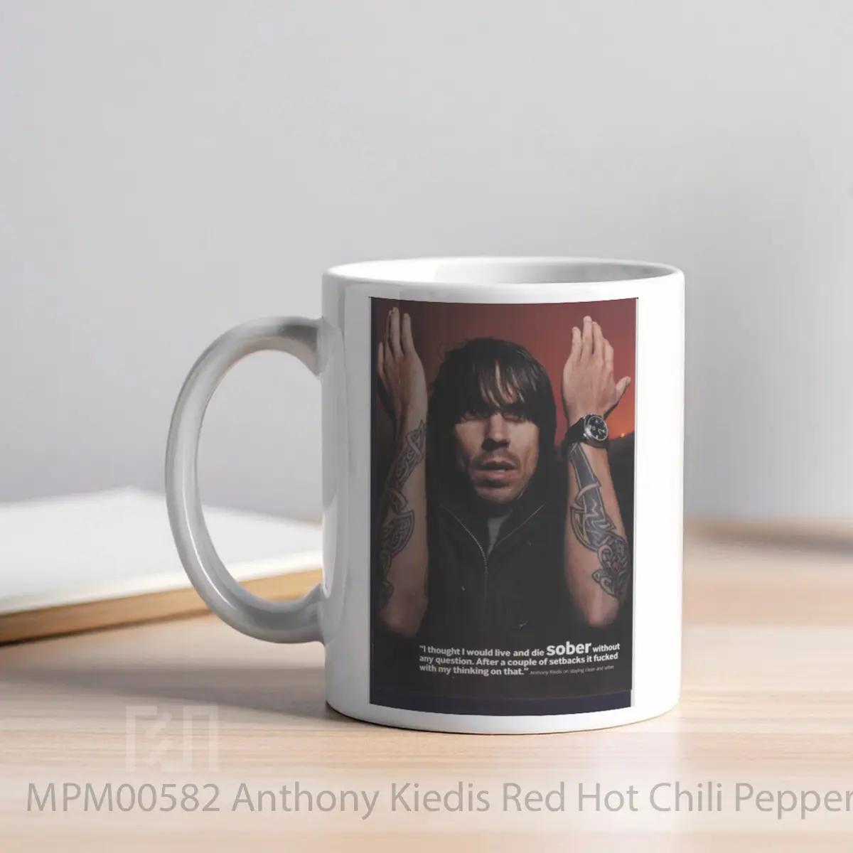Mug Anthony Kiedis Red Hot Chili Peppers 1 MPM00582 - All-side / Desain