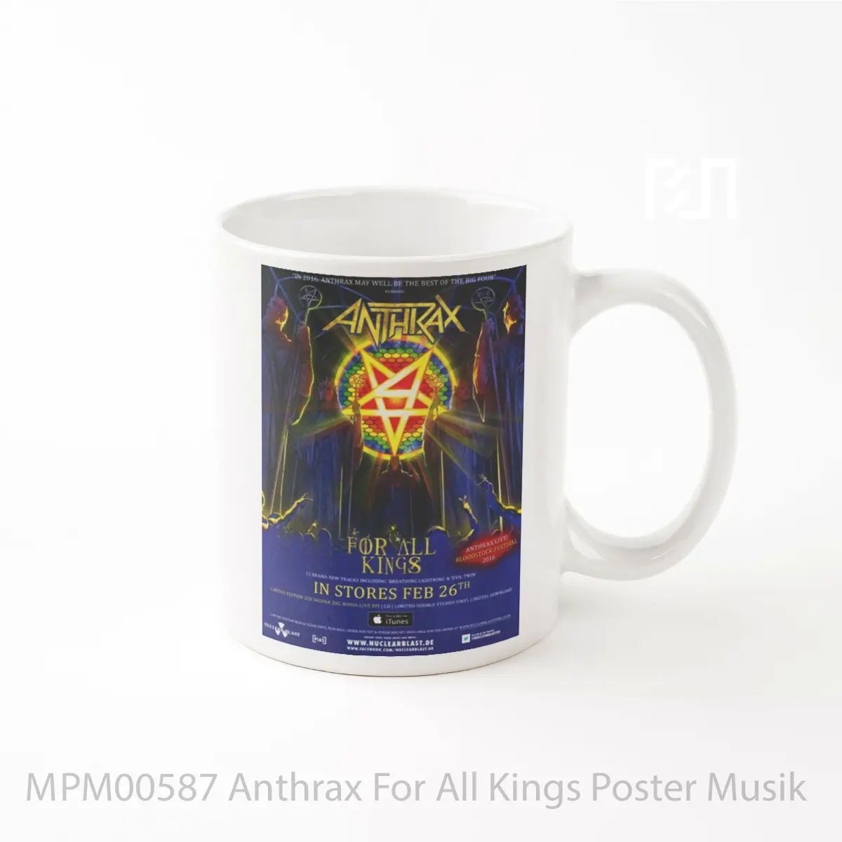 Mug Anthrax For All Kings MPM00587