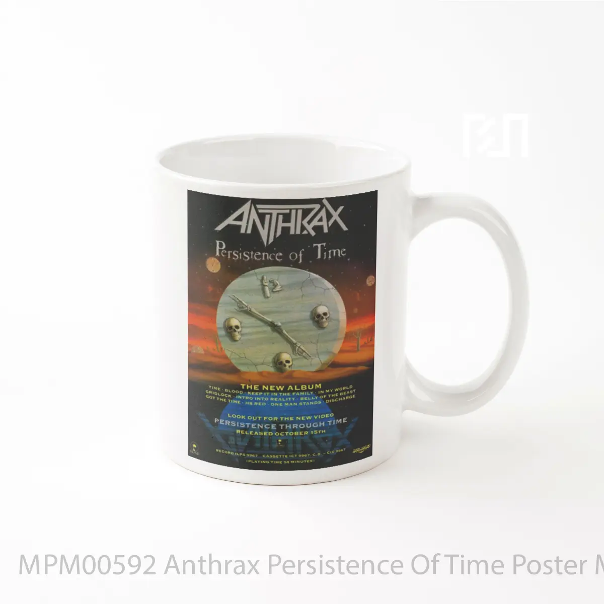 Mug Anthrax Persistence Of Time MPM00592