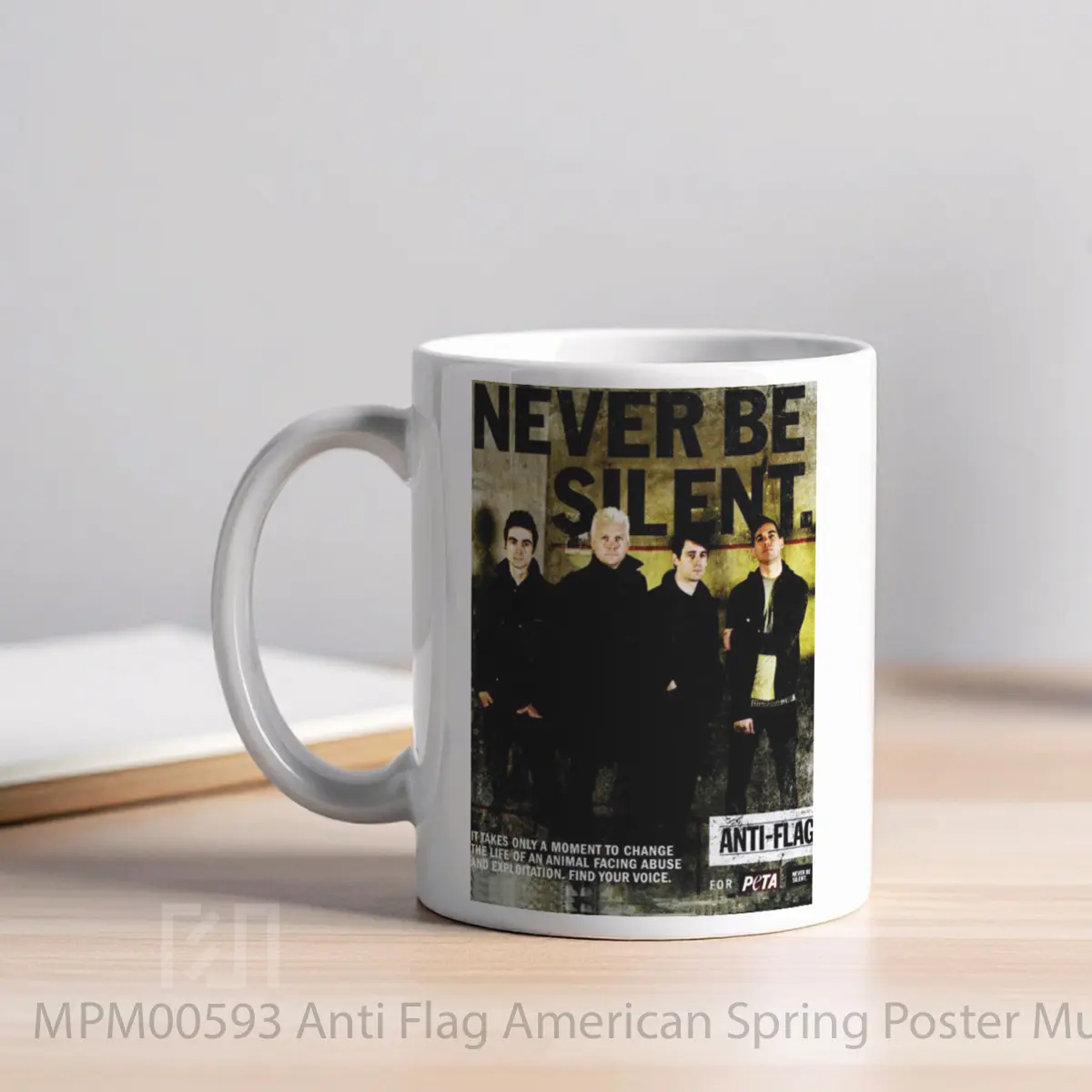 Mug Anti Flag American Spring MPM00593 - All-side / Desain
