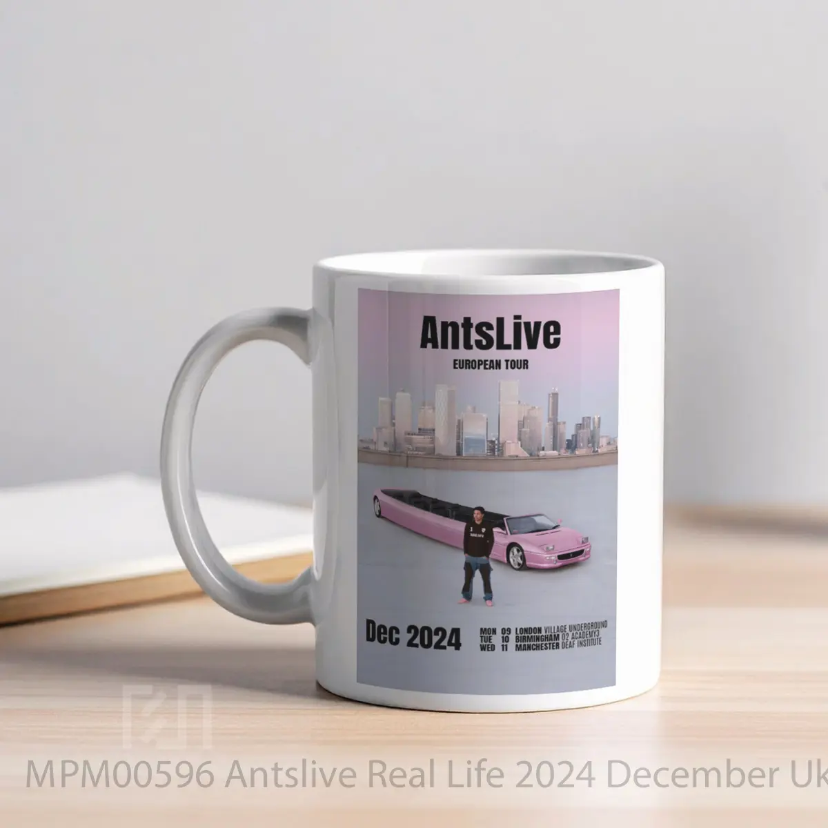 Mug Antslive Real Life 2024 December Uk Tour MPM00596 - All-side / Desain