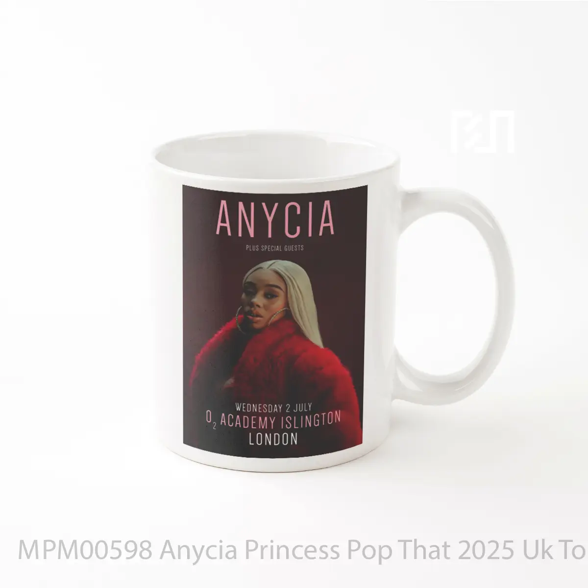 Mug Anycia Princess Pop That 2025 Uk Tour MPM00598