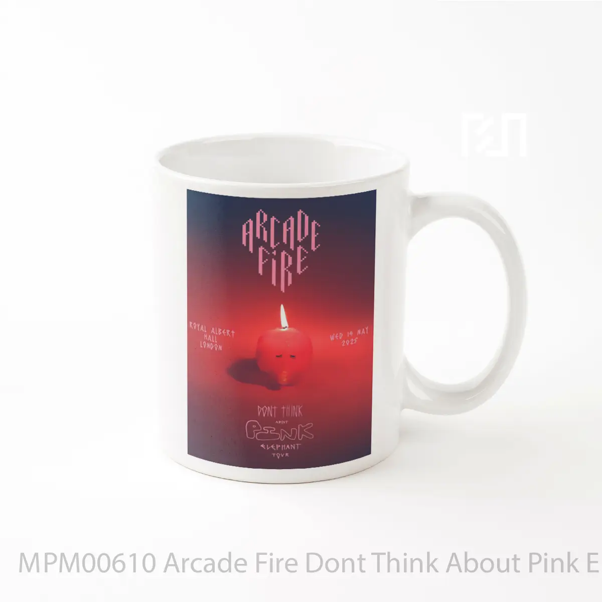 Mug Arcade Fire Dont Think About Pink Elephant 2025 T MPM00610