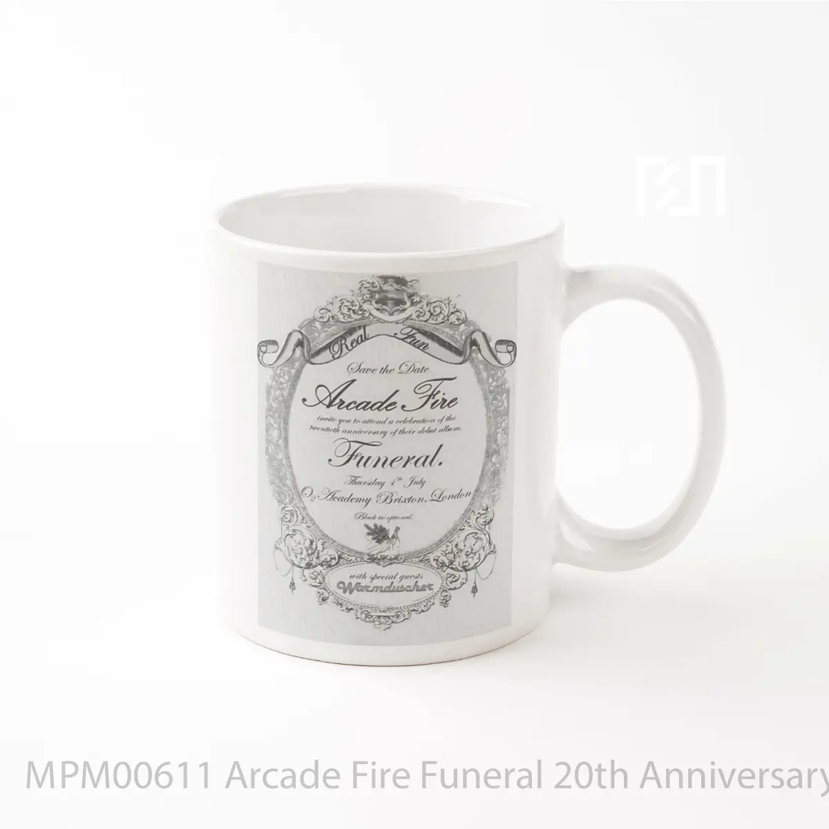 Mug Arcade Fire Funeral 20th Anniversary 2024 Tour London O2 Brixton Variant 2 MPM00611