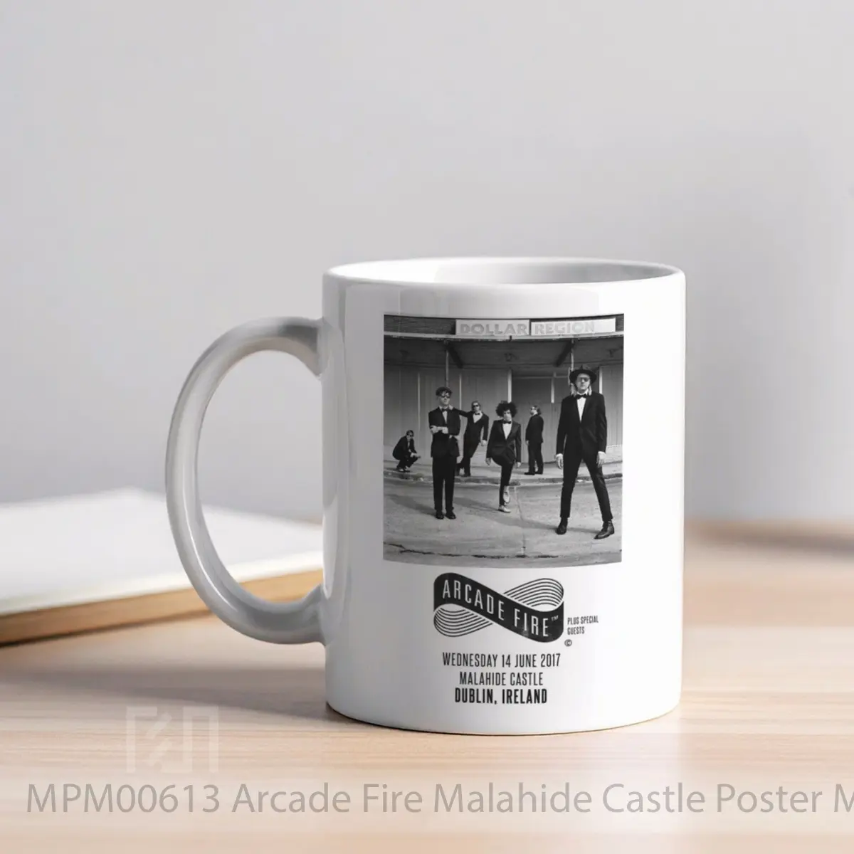 Mug Arcade Fire Malahide Castle MPM00613 - All-side / Desain