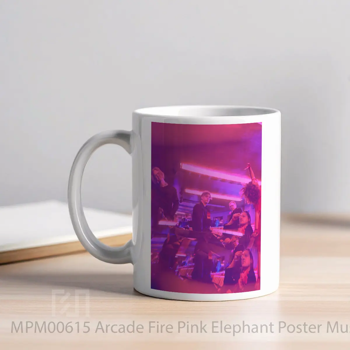 Mug Arcade Fire Pink Elephant MPM00615 - All-side / Desain