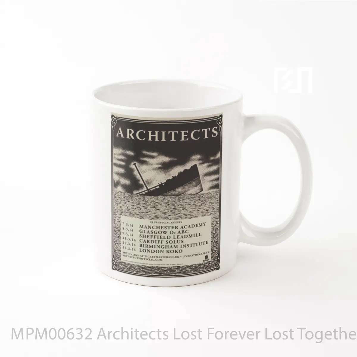 Mug Architects Lost Forever Lost Together 2014 Tour MPM00632