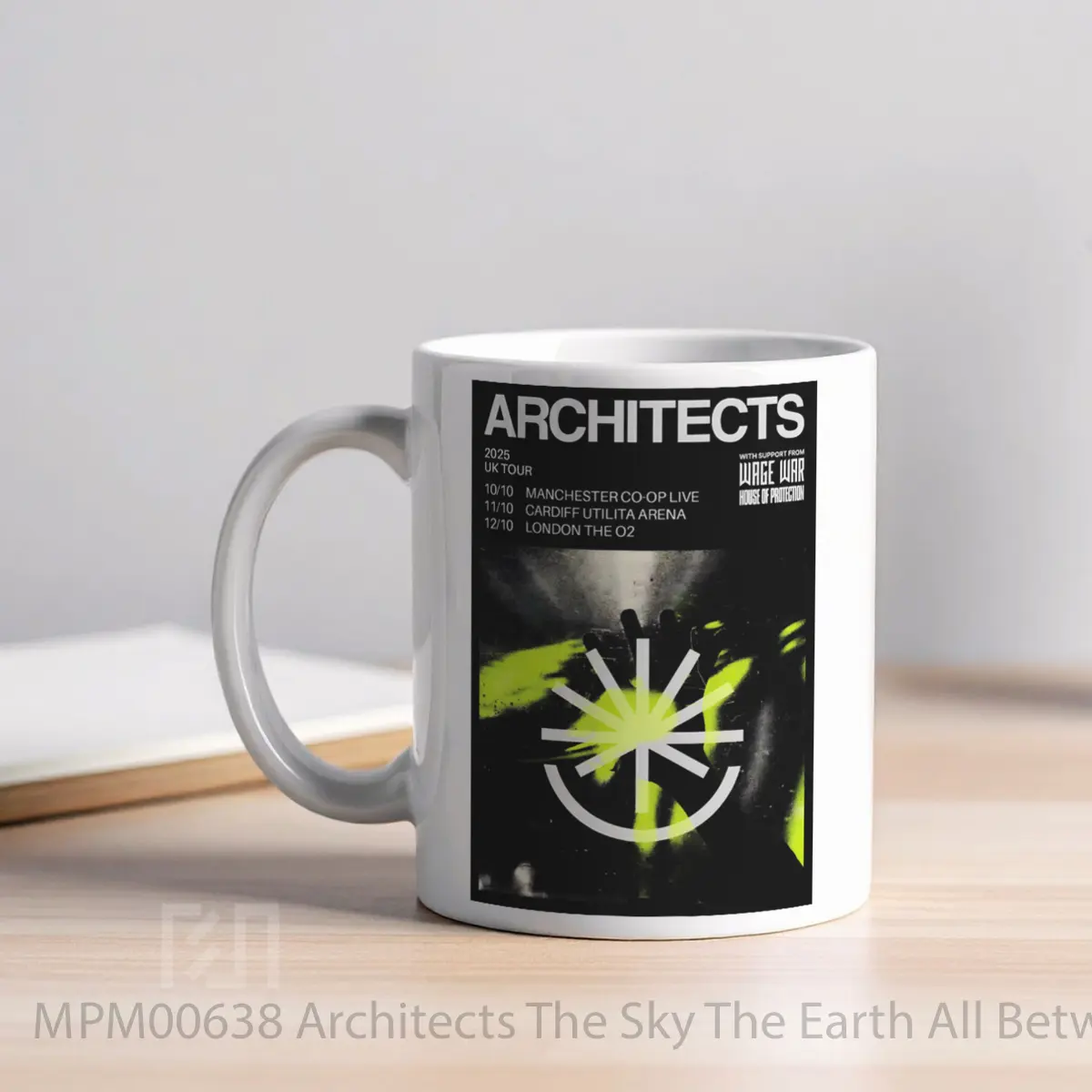 Mug Architects The Sky The Earth All Between Tour 2025 MPM00638 - All-side / Desain