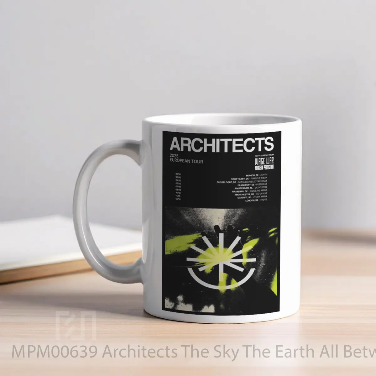 Mug Architects The Sky The Earth All Between Uk Europe Tour 2025 MPM00639 - All-side / Desain