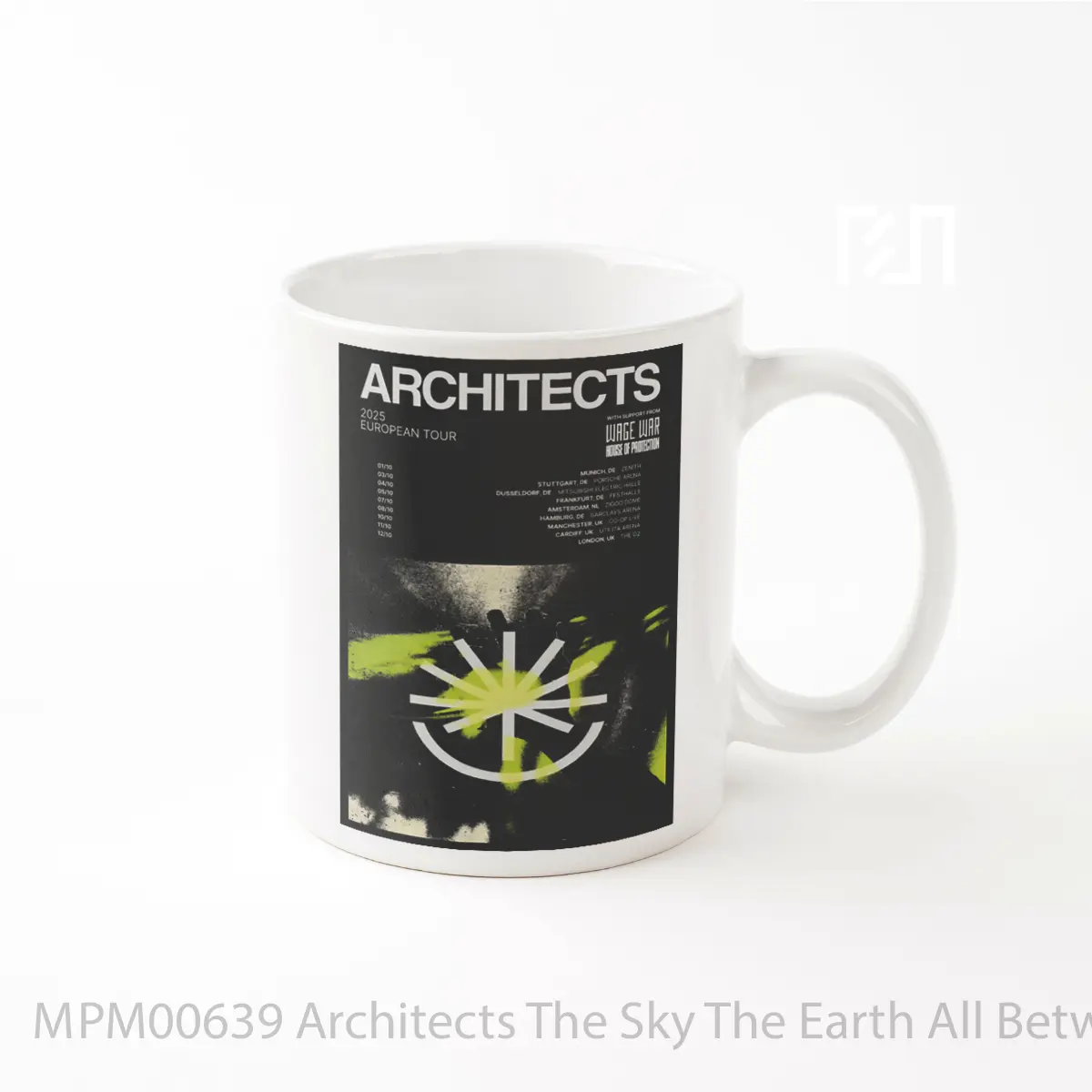 Mug Architects The Sky The Earth All Between Uk Europe Tour 2025 MPM00639