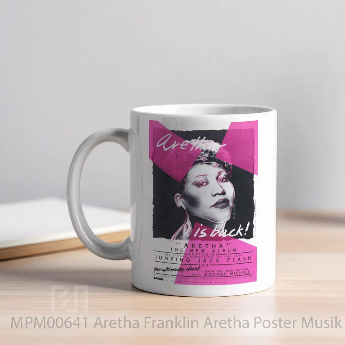 Mug Aretha Franklin Aretha MPM00641 - All-side / Desain
