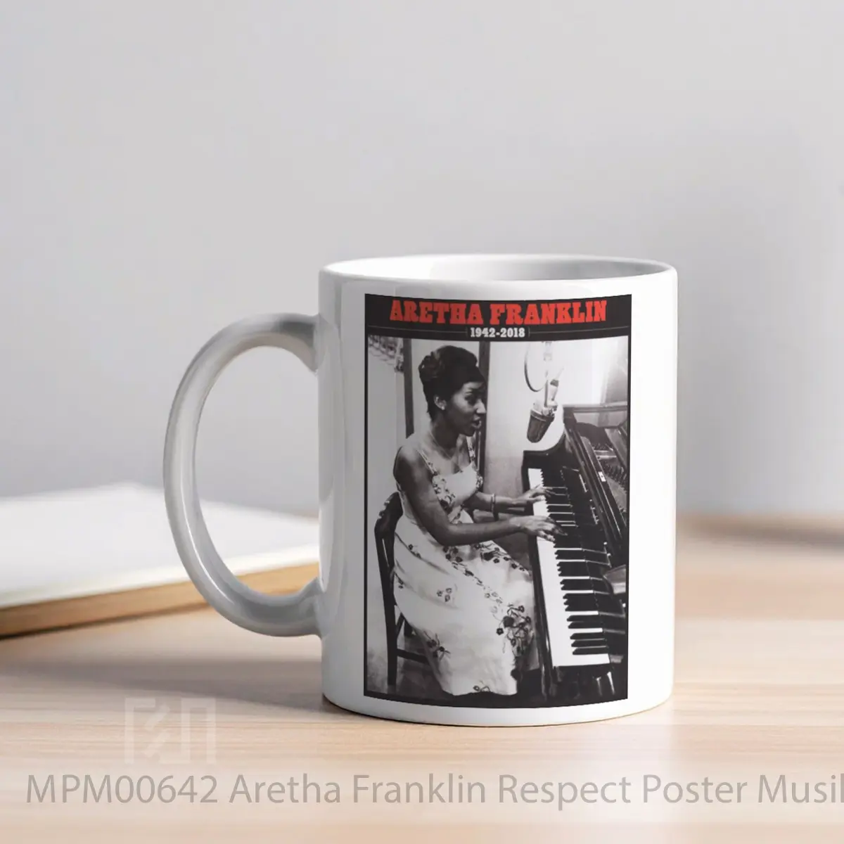 Mug Aretha Franklin Respect MPM00642 - All-side / Desain