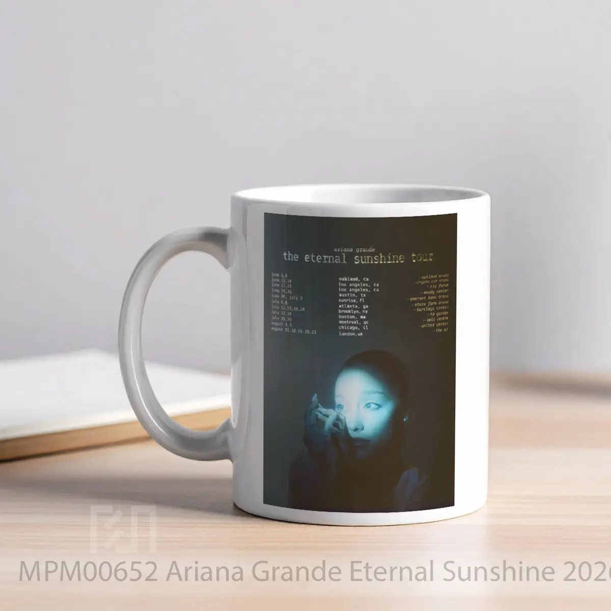 Mug Ariana Grande Eternal Sunshine 2026 World Tour MPM00652 - All-side / Desain