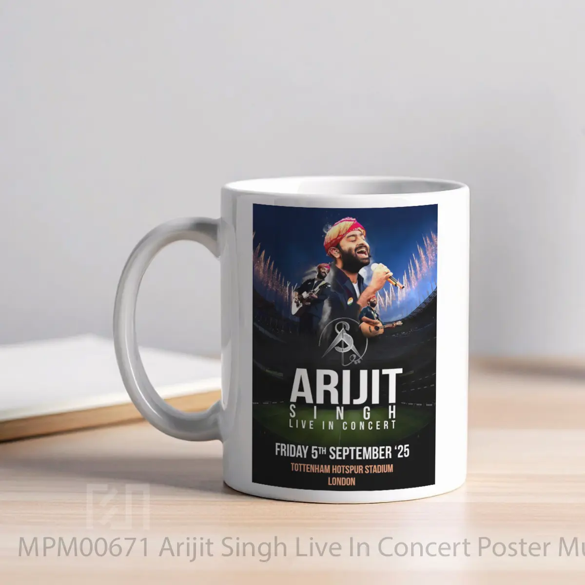 Mug Arijit Singh Live In Concert MPM00671 - All-side / Desain