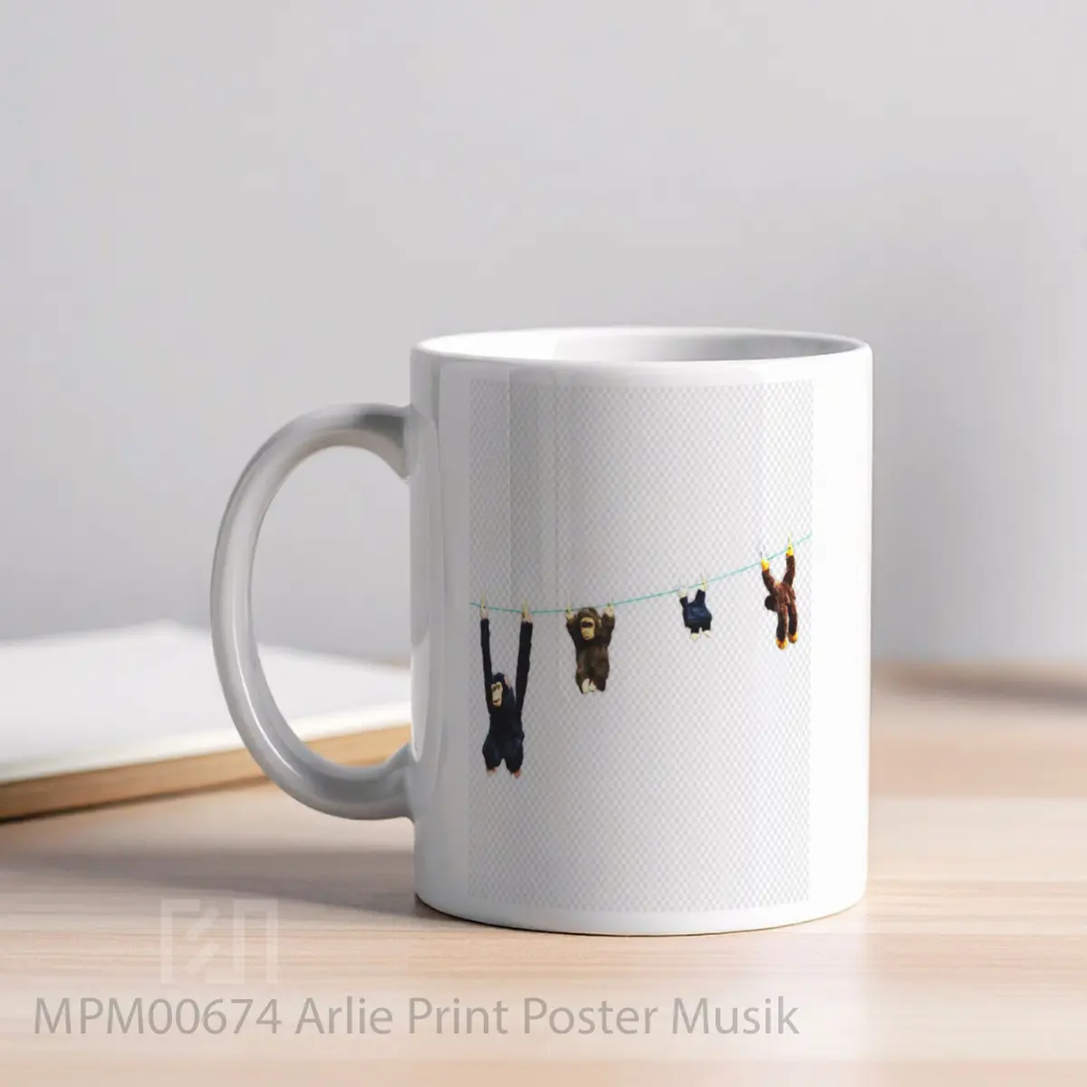 Mug Arlie Print MPM00674 - All-side / Desain