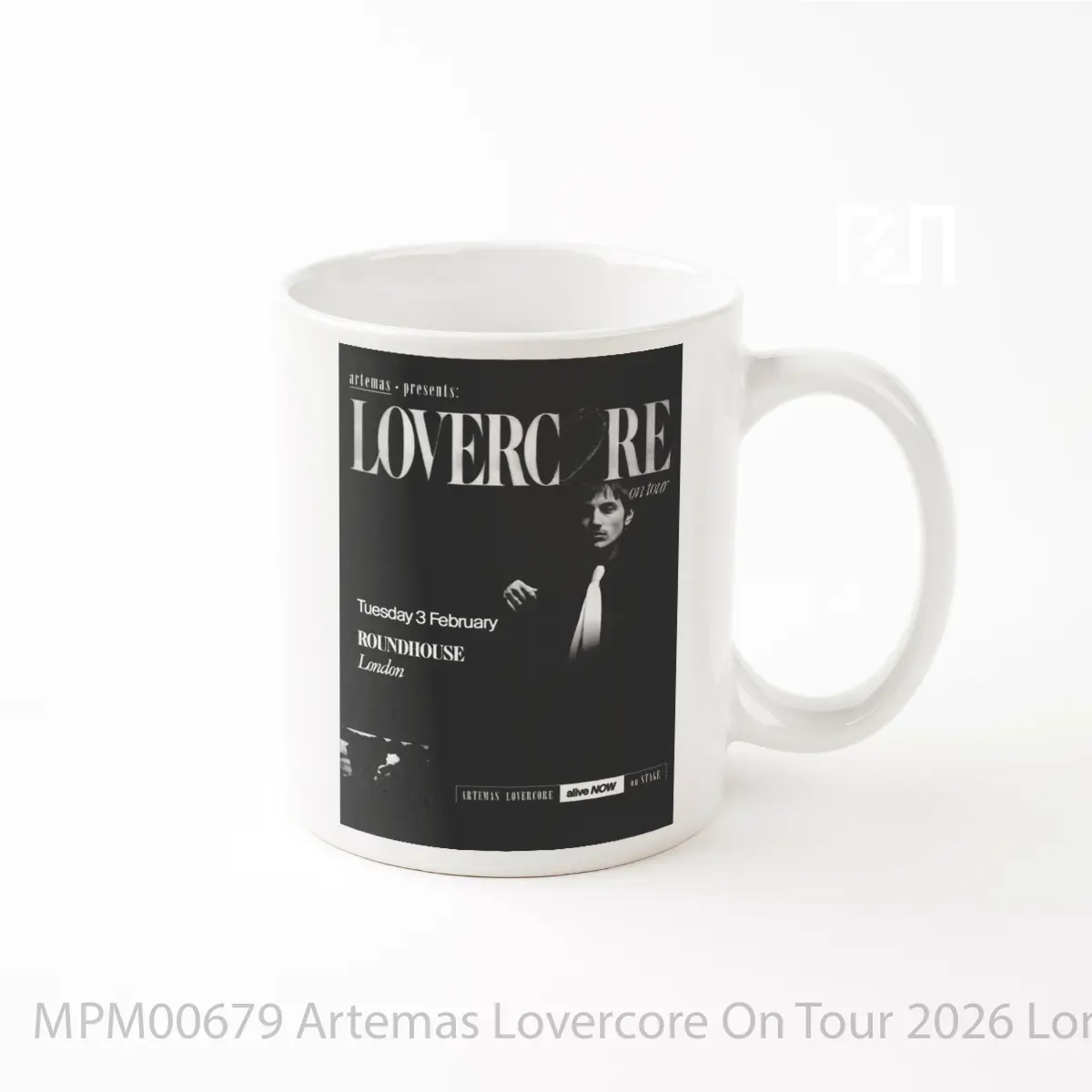 Mug Artemas Lovercore On Tour 2026 London Roundhouse MPM00679