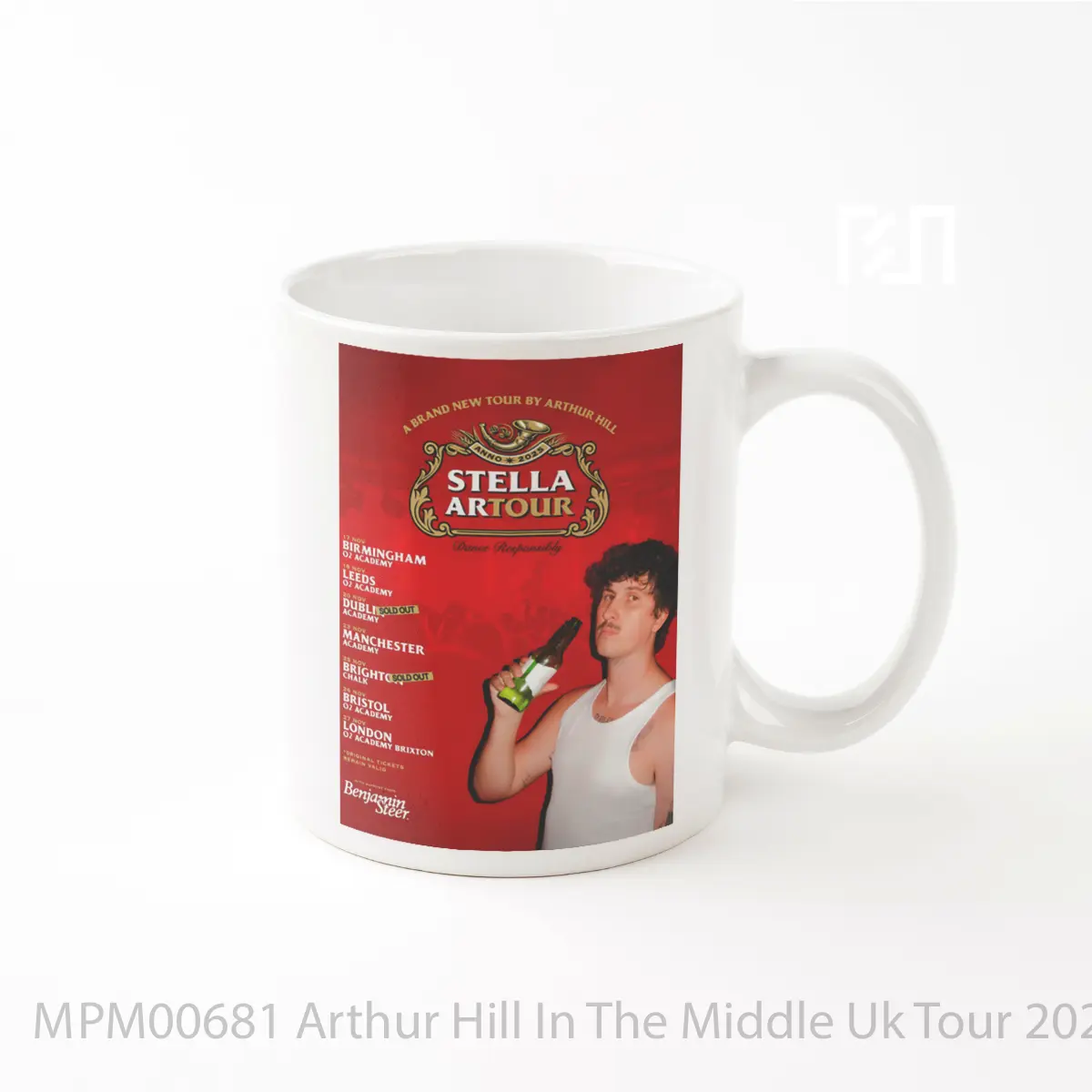 Mug Arthur Hill In The Middle Uk Tour 2025 MPM00681