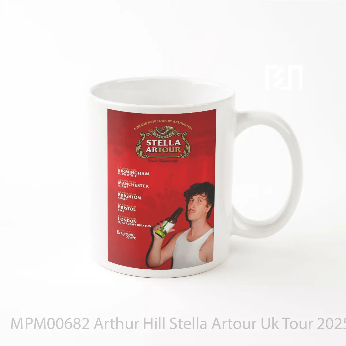 Mug Arthur Hill Stella Artour Uk Tour 2025 MPM00682