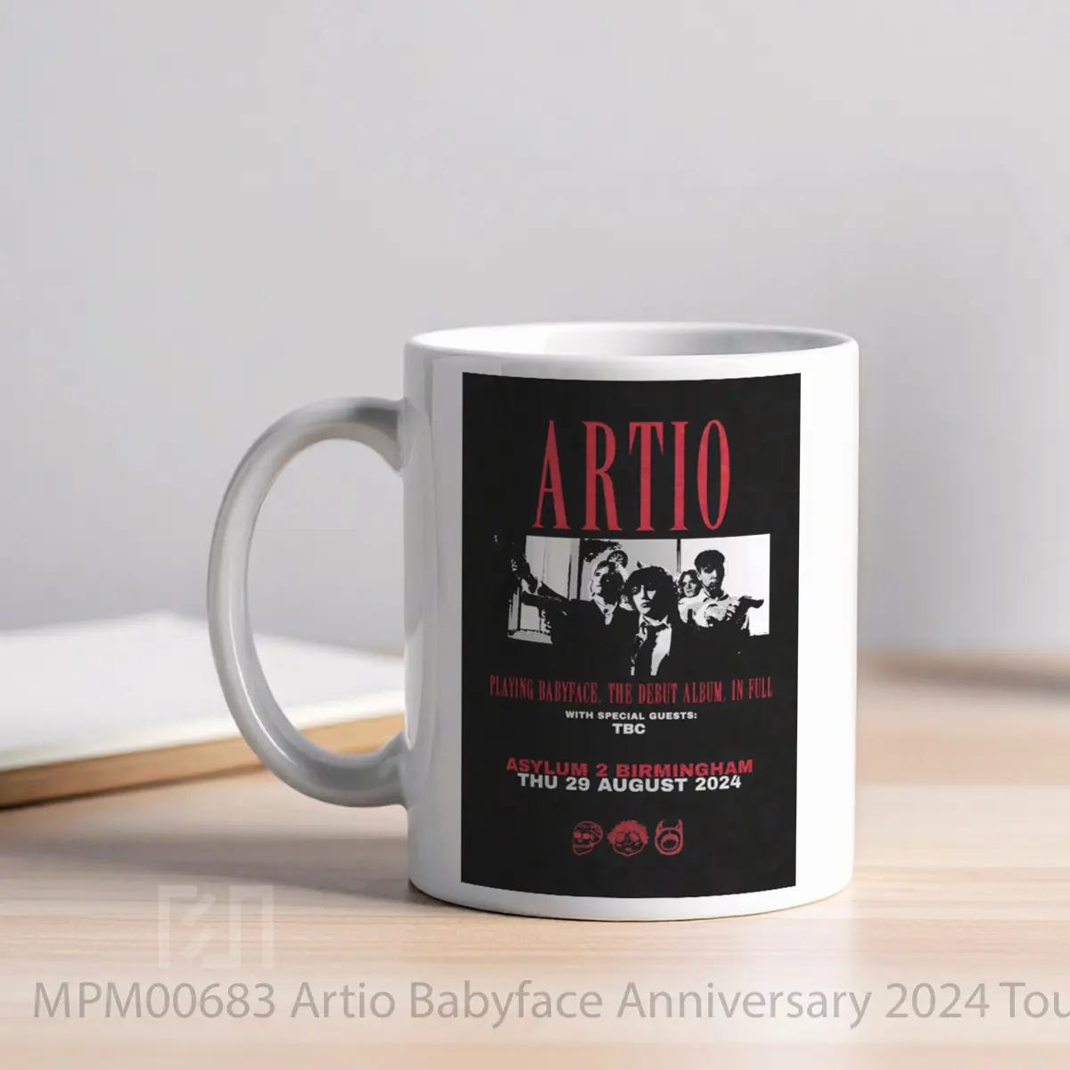 Mug Artio Babyface Anniversary 2024 Tour Birmingham Po MPM00683 - All-side / Desain