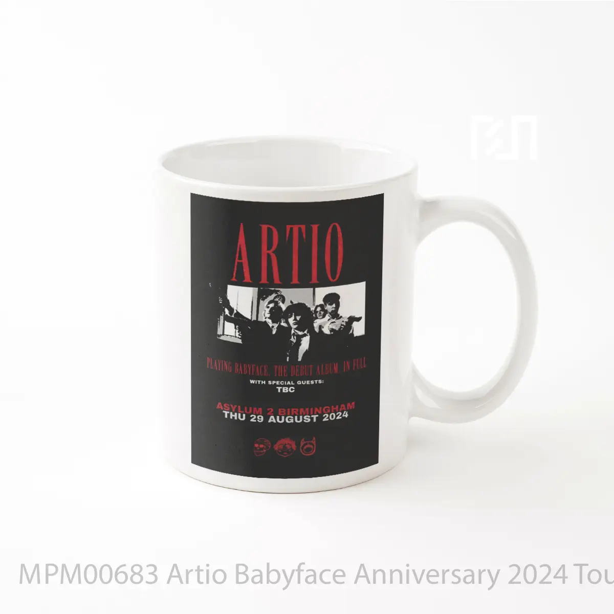Mug Artio Babyface Anniversary 2024 Tour Birmingham Po MPM00683