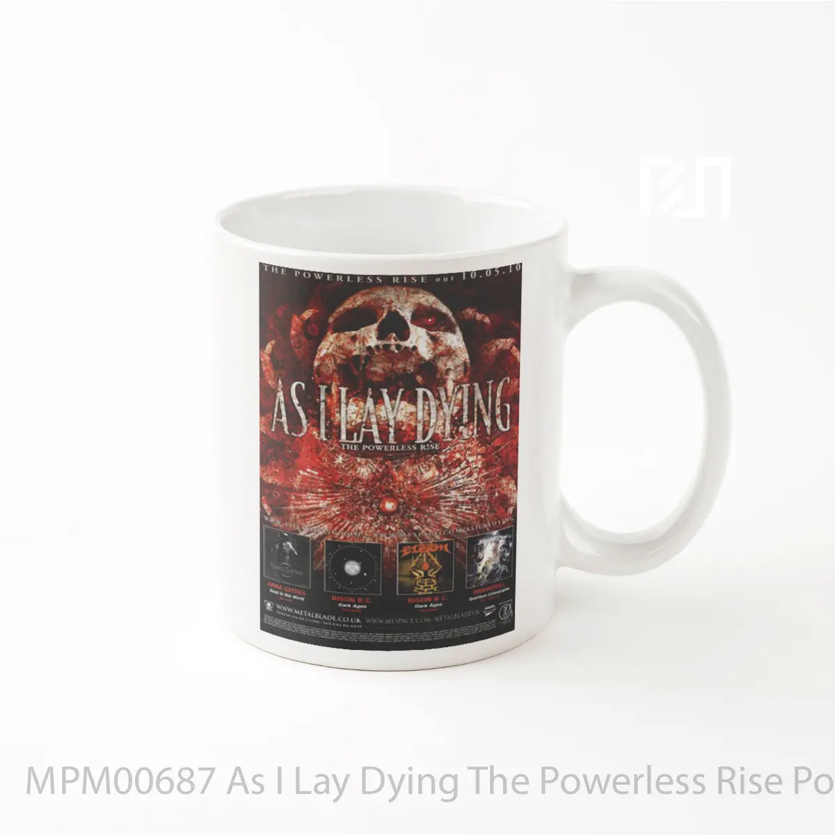 Mug As I Lay Dying The Powerless Rise MPM00687