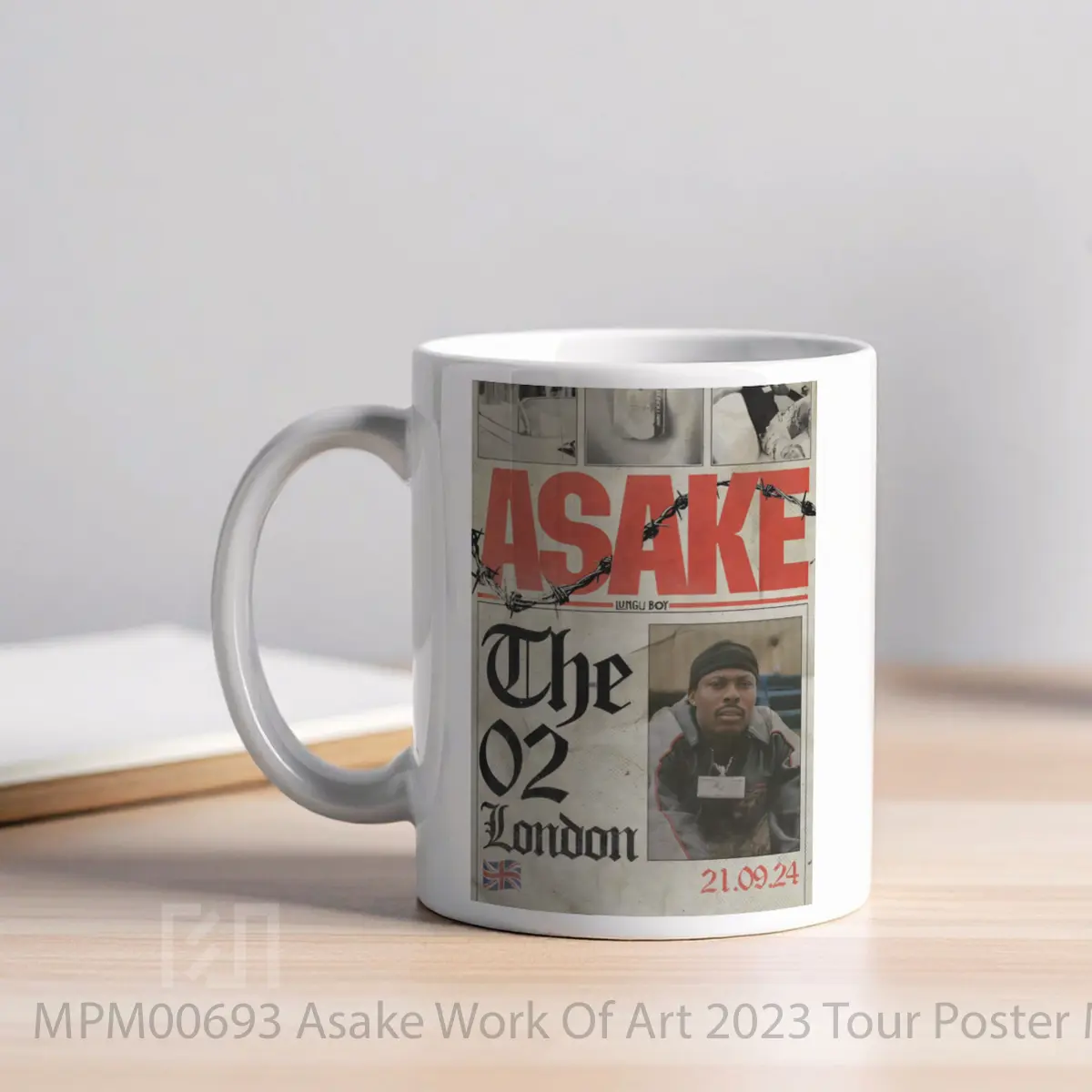 Mug Asake Work Of Art 2023 Tour MPM00693 - All-side / Desain