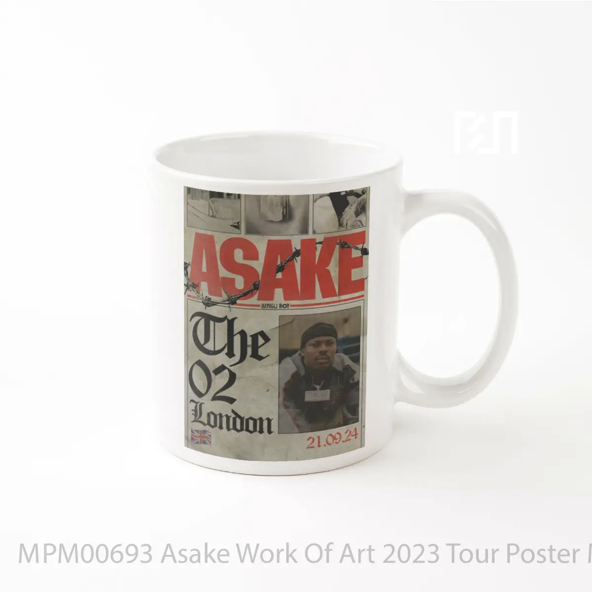 Mug Asake Work Of Art 2023 Tour MPM00693